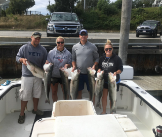 Striped Bass Fishing Hyannis