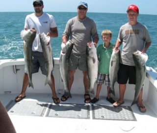 Striped Bass Fishing Hyannis Cape Cod