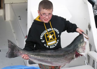 striped bass fishing hyannis